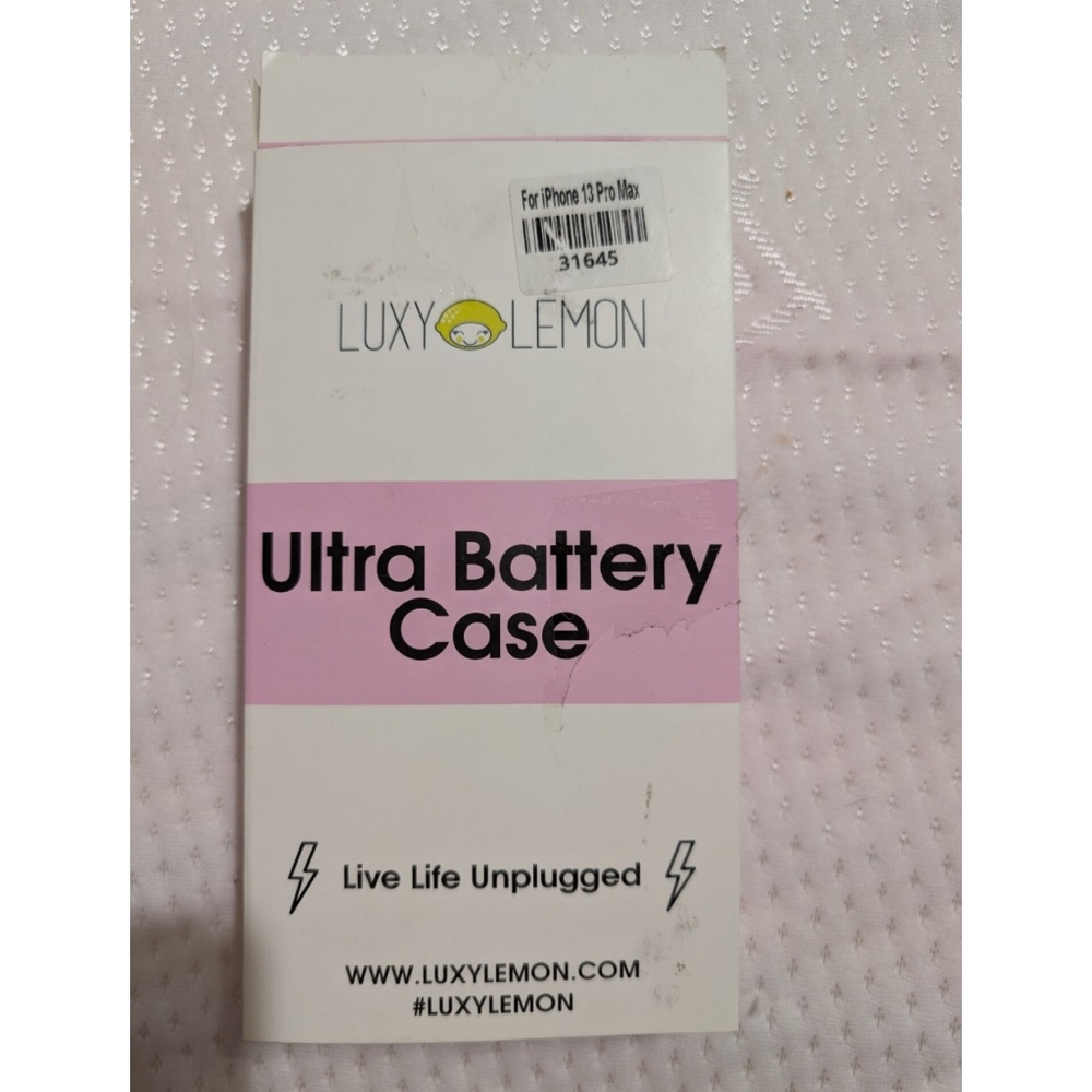 Luxy Lemon Ultra Battery Case for iPhone 13 Pro Max